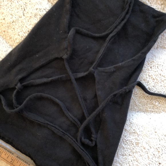 Adidas crop logo halter top OSFM gulley -tie lace -up back - Picture 9 of 12